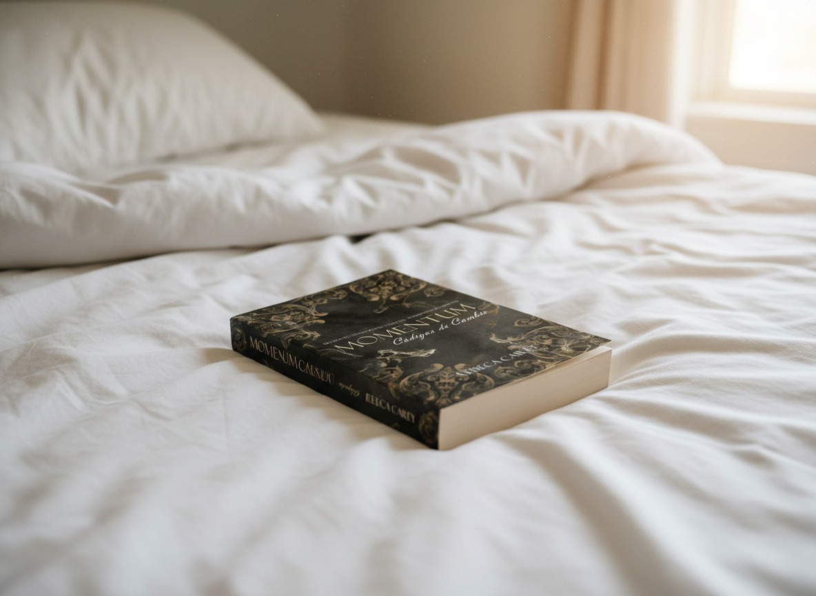 Book on bed