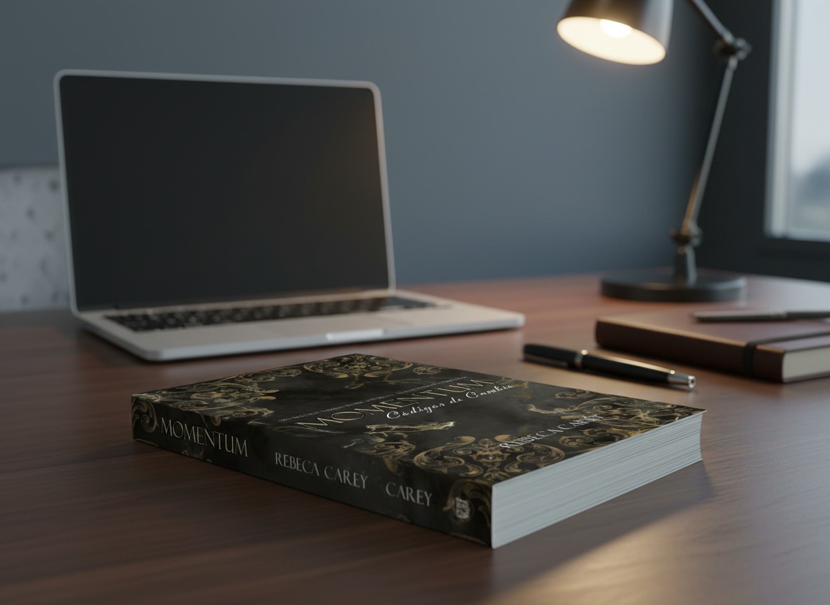 Book on desk